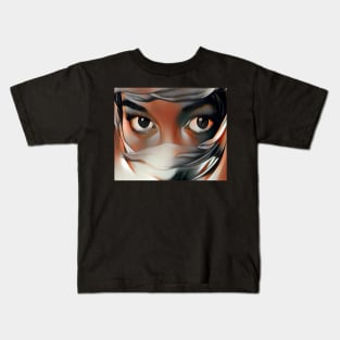 Charming eyes Kids T-Shirt